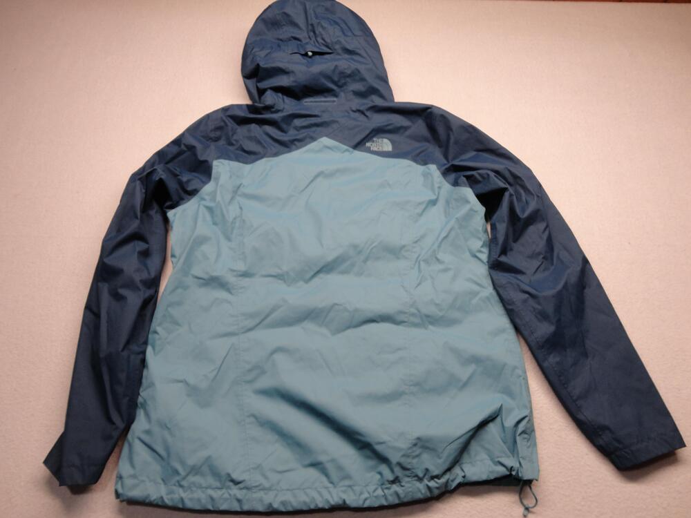 The North Face Jacket Womens XL Blue DryVent Hooded Waterproof Windbreaker - Picture 8 of 10
